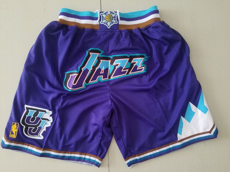 Men NBA Utah Jazz Shorts 2021618